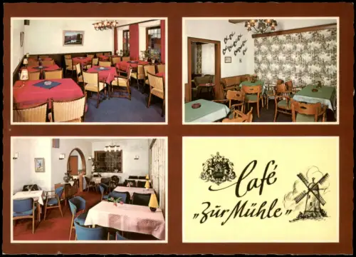 Behringen-Bispingen Café Zur Mühle – am Naturschutzpark Lüneburger Heide 1970