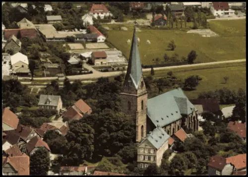 Ansichtskarte Wetter (Ruhr) Luftbild Stiftskirche 1971