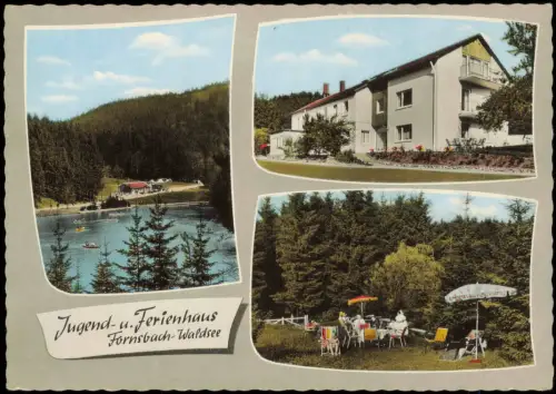 Ansichtskarte Fornsbach-Murrhardt Jugend-u. Ferienhaus 3 Bild 1972