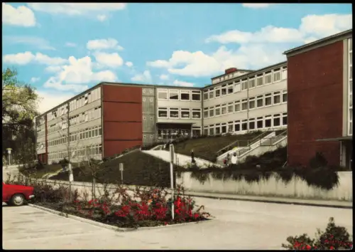 Ansichtskarte Alfeld (Leine) Gymnasium 1971