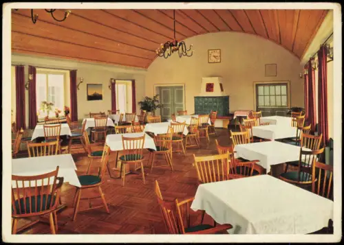 Isny im Allgäu Speisesaal im Sport-Sanatorium, Isny im Allgäu 1960