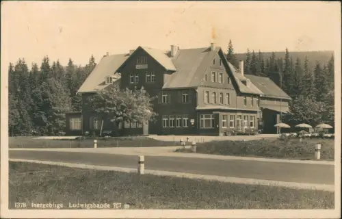 Postcard Bad Flinsberg Świeradów-Zdrój Ludwigsbaude 1932