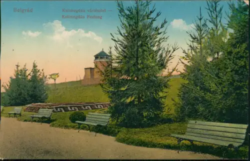 Belgrad Beograd (Београд) Kalimegdán várrészlet Festung 1916