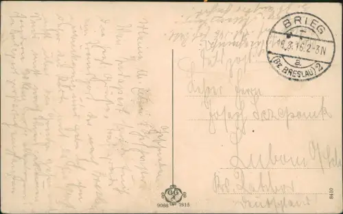 Postcard .Ungarn PALICS FÜRDO VIGADÓ. 1915