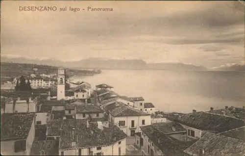 Desenzano del Garda Dezensà | Tysenzan Blick über die Stadt 1922
