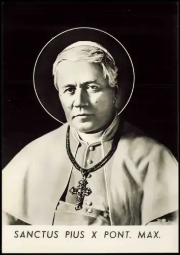 Ansichtskarte  Sanctus Pius X Pont. Max Papst Vatikan Pope 1975