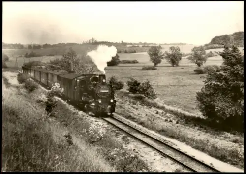 Ansichtskarte Putbus Schmalspurbahn Putbus - Göhren 1977