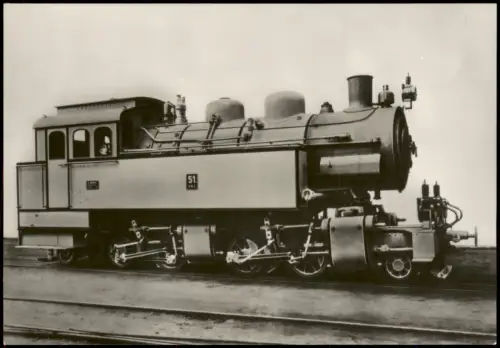 DDR Foto-/Sammelkarte Thema Dampflokomotive Urlauberzüge  im Harz 1970