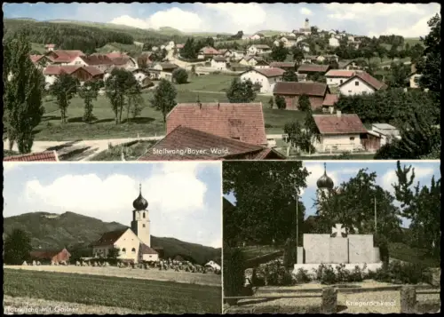 Stallwang Lk Straubing Bogen Kriegerdenkmal Stadtpartie 3 Bild 1968