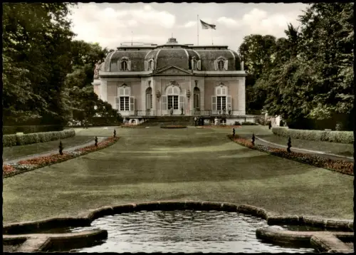 Ansichtskarte Benrath-Düsseldorf Schloss - Colorfotokarte 1963