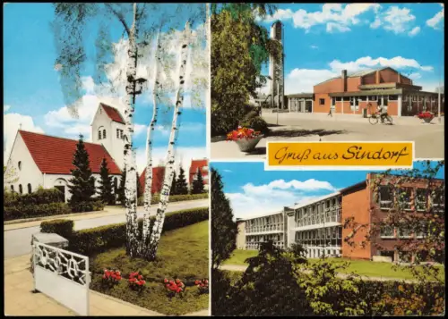 Ansichtskarte Sindorf-Kerpen Mehrbildkarte Ansichten aus Sindorf 1970