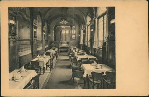 Ansichtskarte Berlin Weinstuben Kempinski Burgen Saal 1926