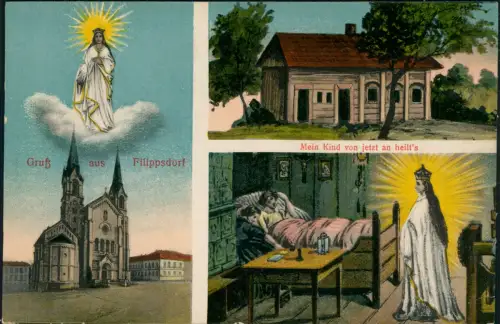 Philippsdorf-Georgswalde Filipov Jiříkov 3 Bild Wahlfahrtskirche 1909
