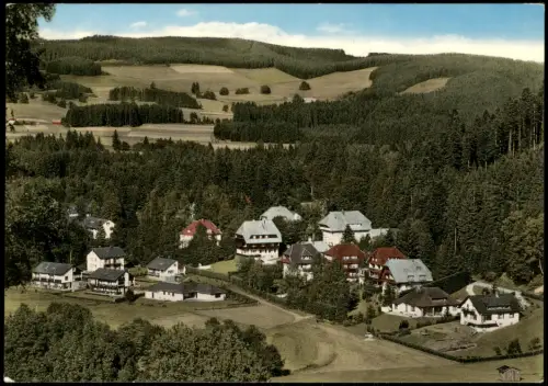 Ansichtskarte Hinterzarten Blick auf den Ort 1971