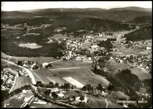 Ansichtskarte Hinterzarten Luftaufnahme Luftbild 1968