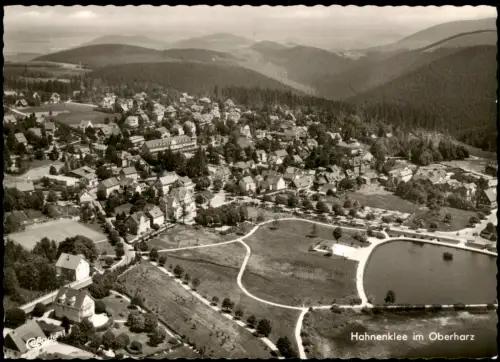 Ansichtskarte Hahnenklee-Bockswiese-Goslar Luftaufnahme Luftbild 1959