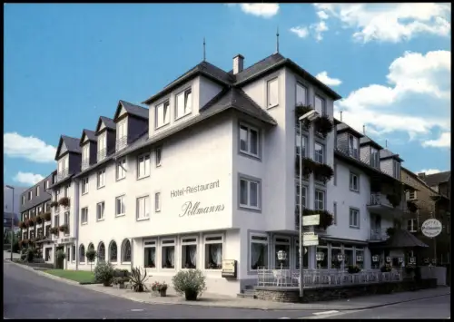Ansichtskarte Ernst (Mosel) Hotel Restaurant Pollmann 1988