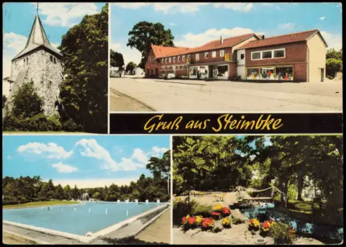 Ansichtskarte Steimbke (LK Nienburg) Mehrbildkarte Steimbke 1975