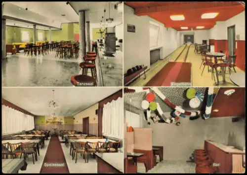 Münster-Selters Taunus Innen TABADRE Gasthaus - Pension Berthold Dress 1971