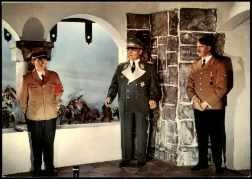 Ansichtskarte Hamburg Panoptikum Obersalzberg Hitler Göring Goebbels 1980
