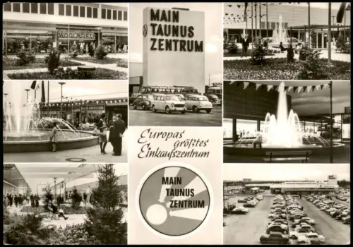 Ansichtskarte Sulzbach Main-Taunus-Zentrum MB b. Frankfurt Main 1965