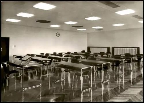 Bad Münder (Deister) Schule der IG Chemie Papier Keramik - Unterichtsraum 1965