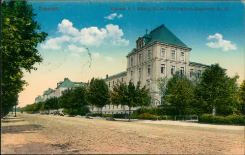 Albertstadt-Dresden Kaserne - Feld-Artillerie-Regiment No. 12 1916