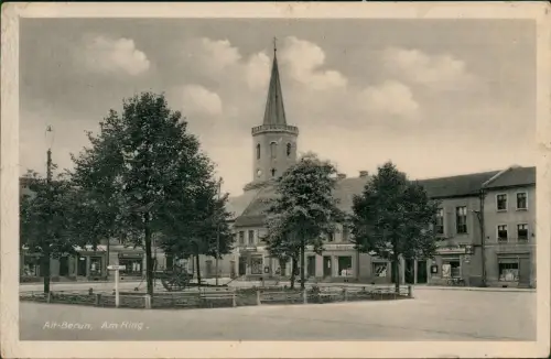 Postcard Berun Oberschlesien Bieruń Am Ring 1926  Śląskie