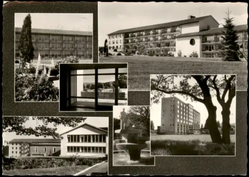 Ansichtskarte Starnberg Krankenhaus Mehrbild AK 1968