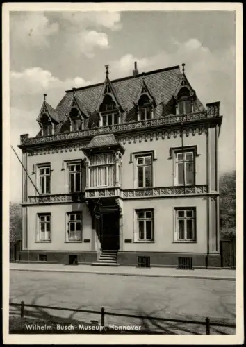 Ansichtskarte Hannover Wilhelm-Busch-Museum 1934