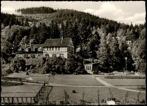 Ansichtskarte Lautenthal Hotel Prinzeß Karoline 1964