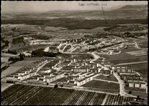 Ansichtskarte Reutlingen Luftbild Gartenstadt Orschel Hagen 1967