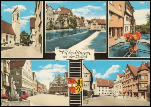 Ansichtskarte Riedlingen Riedlingen an der Donau - Mehrbildkarte 