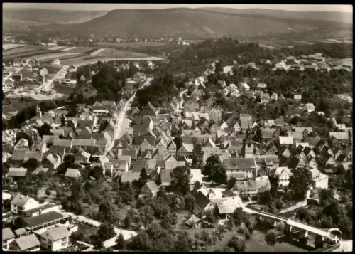 Ansichtskarte Steinheim an der Murr Luftbild Luftaufnahme 1965