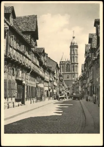 Ansichtskarte Braunschweig Weberstrasse 1935