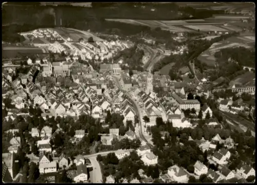 Ansichtskarte Rottweil (Neckar) Luftbild Luftaufnahme 1963