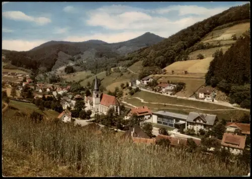 Ansichtskarte Bad Peterstal-Griesbach Stadtpartie 1967