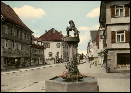 Ansichtskarte Oberkirch (Baden) Hauptstraße Hotel und Kino 1975