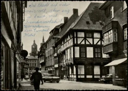 Ansichtskarte Göttingen Barfüserstraße 1968