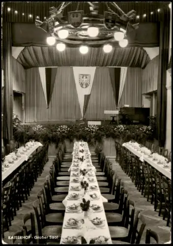 Ansichtskarte Hochheim am Main Kaiserhof - Großer Saal 1968