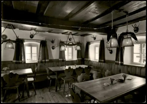 Ansichtskarte Bad Reichenhall Gaststube - Padinger Alm 1968