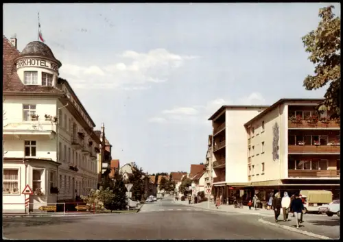 Ansichtskarte Bad Dürrheim Friedrichstrasse PARKHOTEL 1964
