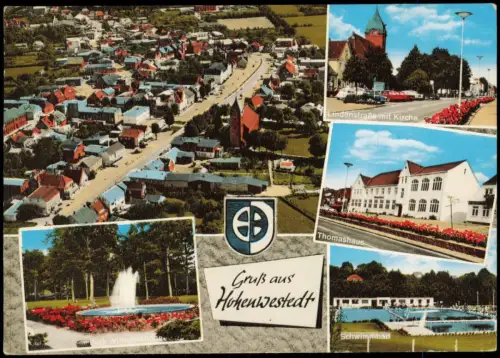 Hohenwestedt Gruß aus Hohenwestedt mit verschiedenen Ansichten 1948