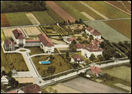 Ansichtskarte Lemförde Diakonissen-Mutterhaus (Luftbild) 1970