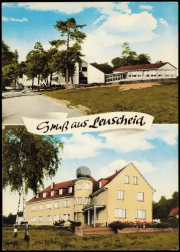Ansichtskarte Leuscheid-Windeck Ansichten von Erholungsheimen 1975