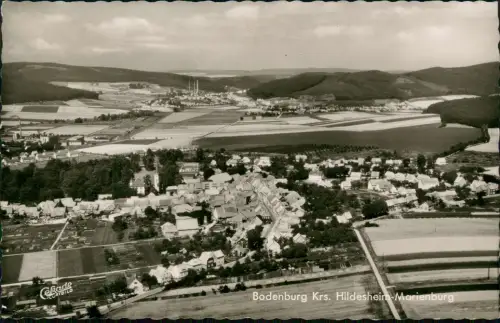 Ansichtskarte Bodenburg Luftbild 1963
