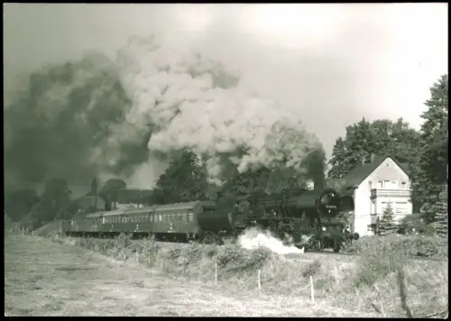 Baltendorf Güterzugdampflokomotive 52 4817 mit DMV-Sonderzug 1979
