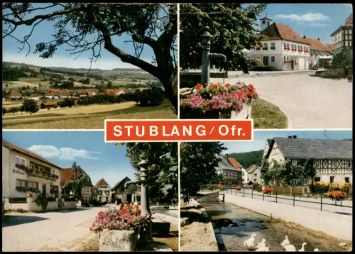 Ansichtskarte Stublang-Bad Staffelstein 4 Bild Stadt Straßenansichten 1981