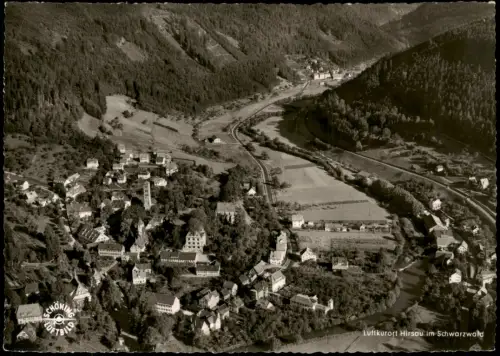 Ansichtskarte Hirsau-Calw Luftaufnahme Luftbild 1966