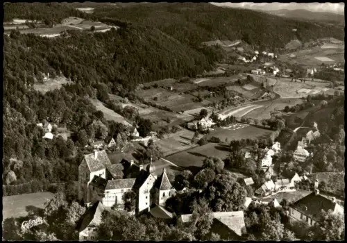 Ansichtskarte Egloffstein Luftbild Fliegeraufnahme 1966